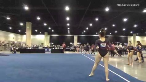 Elizabeth Hollinger - Floor, Gymcats Gym #726 - 2021 USA Gymnastics Development Program National Championships