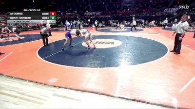 2A 165 lbs Cons. Round 3 - AJ Demos, Mahomet (M.-Seymour) vs Grant Gensler, Rochelle