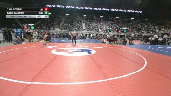 4A-175 lbs Champ. Round 1 - Gabe Banister, Natrona County vs Jim Coxbill, Laramie