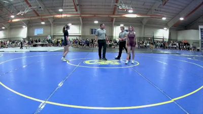 105 lbs Champ. Round 2 - Madeline LaPato, Garrett vs Payton Pomeroy, Fairdale