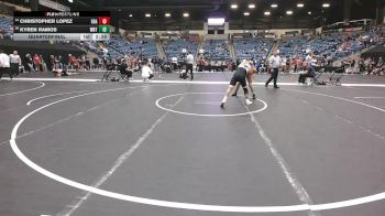 125 lbs Quarterfinal - Kyren Ramos, Wayland Baptist (Texas) vs Christopher Lopez, Embry-Riddle (Ariz.)