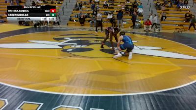 157 lbs Semifinal - Patrick Kubisa, Saint Cloud State vs Kaden Nicolas, Augustana