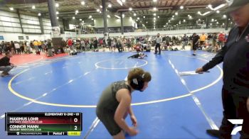 61 lbs Cons. Round 1 - Maximus Lohr, Mat Rats Wrestling Club vs Connor Mann, Hickory Wrestling Club