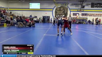 JV-21 lbs Round 3 - Nasibu Aruna, Cedar Rapids Washington vs Michael Friedman, Cedar Rapids Jefferson