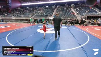 56 lbs 5th Place Match - Winston Butcher, Windy City Wrestlers vs Zayne Lawley, CWC Thunder