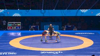 92 kg Final 3-5 - Kamil Kurugliyev, Kazakhstan vs Amirhossein Biglar Firouzpourbandpei, Iran