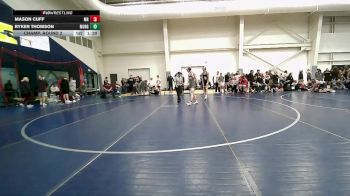 138 lbs Champ. Round 2 - Ryker Thomson, Morgan vs Mason Cuff, Mountain Ridge