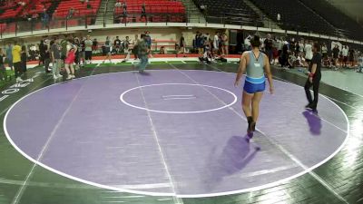 190 lbs Champ. Round 1 - Isabelle Rodela vs Isabela Rangel, Montana