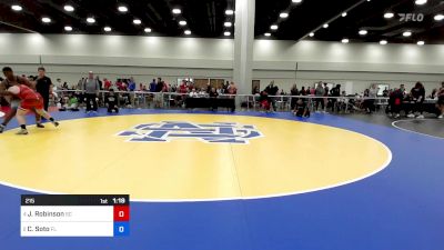 215 lbs Final - John Robinson, South Carolina vs Cristhian Soto, Florida