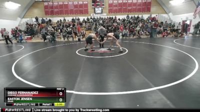 175 1A Semifinal - Diego Fernanadez, Cascade (Leavenworth) vs Easton Jensen, Omak