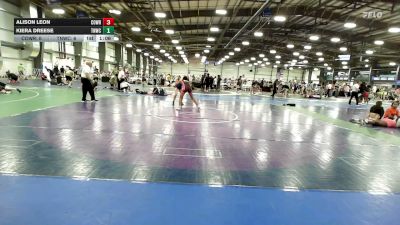 107 lbs Rr Rnd 1 - Alison Leon, Cowrock WC - HSG vs Kiera Dreese, TNWC Divas - HSG