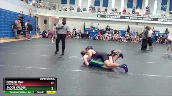 210 lbs Quarterfinals (8 Team) - Jacob Valdes, Florida Punishers vs Nevaeh May, Xtreme Team