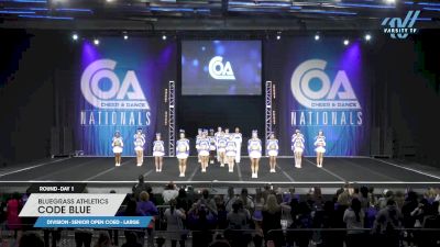 Bluegrass Athletics - Code Blue [2023 L6 Senior Open Coed - Large Day 1] 2023 COA Columbus Grand Nationals