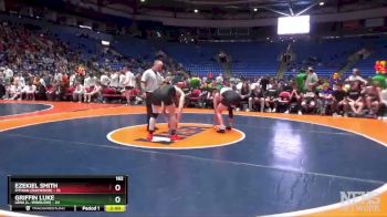 182 lbs Finals (8 Team) - Ezekiel Smith, Fithian (Oakwood) vs Griffin Luke, Lena (L.-Winslow)