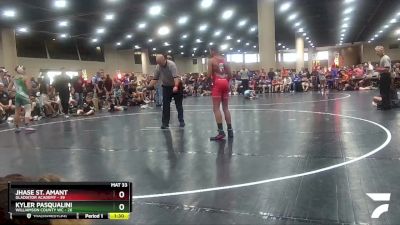 108 lbs Placement (16 Team) - Jhase St. Amant, Gladiator Academy vs Kyler Pasqualini, Williamson County WC