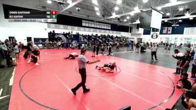 78-82 lbs Cons. Round 3 - Owen Eastham, 951 Wrestling Club vs Eli Gaitan, Threshold Wrestling Club
