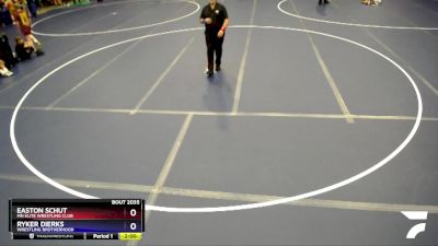 67 lbs Quarterfinal - Easton Schut, MN Elite Wrestling Club vs Ryker Dierks, Wrestling Brotherhood