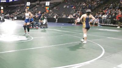 120 lbs Round Of 32 - Addison Bernstein, Orland (NS) vs Delilah Housh, Gregori (SJ)