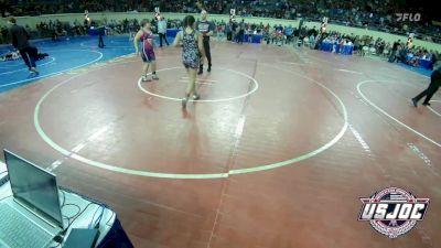 160 lbs Rr Rnd 1 - Jaydis Peterson, Standfast vs Alexie Cagle, Harrah Little League Wrestling