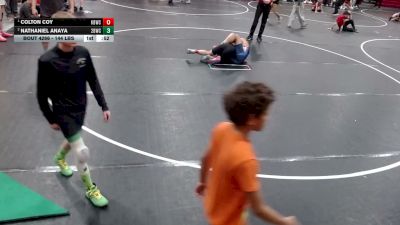 144 lbs Champ. Round 5 - Colton Coy, Kimberly Bulldog Wrestling Club vs Nathaniel Anaya, 208 Badgers Wrestling Club