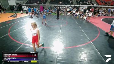 81 lbs Round 2 (8 Team) - Kynlee Douglas, Utah vs Emma Robinson, Idaho