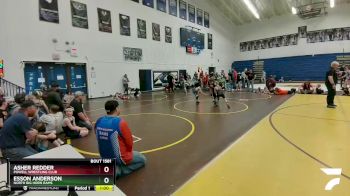 53 lbs 1st Place Match - Esson Anderson, North Big Horn Rams vs Asher Redder, Powell Wrestling Club