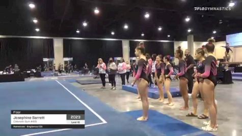 Josephine Barrett - Floor, Colorado Gym #415 - 2021 USA Gymnastics Development Program National Championships