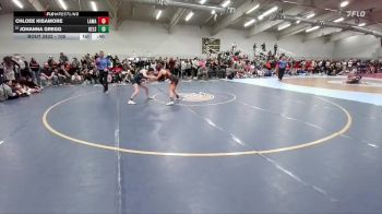 105 lbs Cons. Round 6 - Chloee Kisamore, Lamar vs Johanna Gregg, Kelso