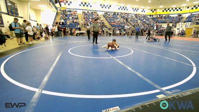 66 lbs Rr Rnd 4 - Barrett Kennell, Tiger Trained Wrestling vs Silvie Rodanski, Cleveland Takedown