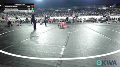 140 lbs Round Of 16 - Preston Plunk, Coweta Tiger Wrestling vs Ethan Branham, F-5 Grappling