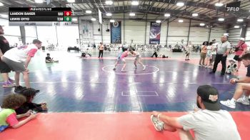 90 lbs Rr Rnd 3 - Landon Baker, Ragin Raisins Concord ES vs Lewis Otto, Team RJN