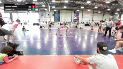 90 lbs Rr Rnd 3 - Landon Baker, Ragin Raisins Concord ES vs Lewis Otto, Team RJN