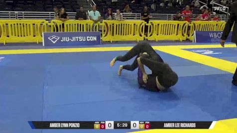 Amber Lynn Ponzio vs Amber Lee Richards 2025 Pan IBJJF Jiu-Jitsu No-Gi Championship