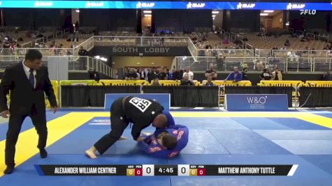 Matthew Anthony Tuttle vs Alexander William Centner 2025 Pan Jiu Jitsu IBJJF Championship