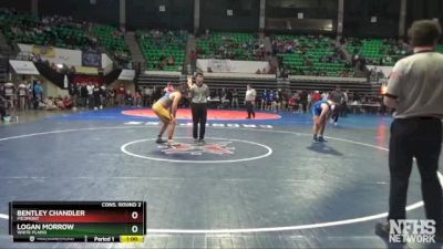 1A-4A 175 Cons. Round 2 - Bentley Chandler, Piedmont vs Logan Morrow, White Plains