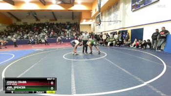 215 lbs Cons. Round 2 - Joshua Crabb, Camp Verde vs Joel Spencer, Tuba City