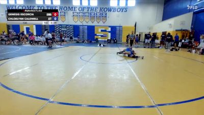 130 lbs Round 2 (6 Team) - Genesis Escorcia, SOWA vs Chloelynn Caldwell, Attack WC