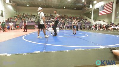 67-70 lbs Rr Rnd 3 - Grayson Schultz, Team Tulsa Wrestling Club vs Koen King, Team Tulsa Wrestling Club