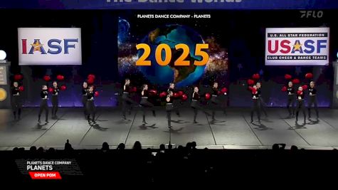 PLANETS Dance Company - Planets [2025 Open Pom Finals] 2025 The Dance Worlds