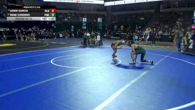 113 lbs Round Of 16 - Aiden Garcia, Palma (CC) vs Rene Cordero, Poway (SD)