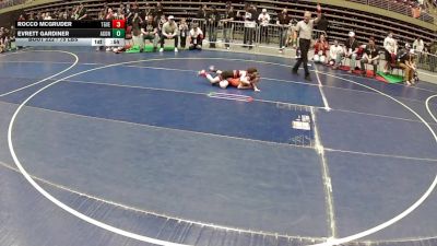 75 lbs Cons. Semis - Evrett Gardiner, Agon vs Rocco Mcgruder, Team Grand Valley Elite