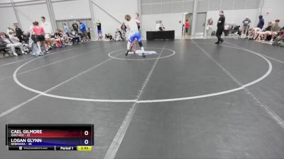 157 lbs Round 1 (8 Team) - Cael Gilmore, Ohio Red vs Logan Glynn, Nebraska