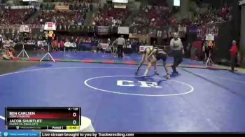 Cons. Round 2 - Jacob Shurtliff, Custer Co. (Miles City) vs Ben Carlsen, Sidney/Fairview