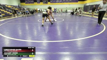 175 lbs Cons. Round 3 - Zachary Cronk, Tiger Wrestling Club vs Christopher Bauer, Fitz Wrestling Academy