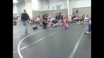 78 lbs Round 2 (3 Team) - Sawyer Williams, 84 Athletes vs Bryce Dulin, Smithfield Youth Wrestling