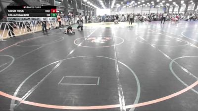 110 lbs Round 2 (10:30am Friday) - Talon Heck, Team Gotcha vs Kellan Gavazzi, Nauman Red