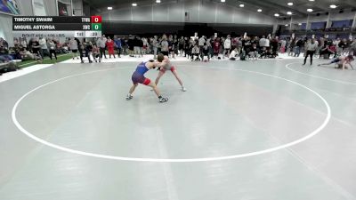 126 lbs Cons. Rd Of 32 - Miguel Astorga, Xavier Wrestling Club vs Timothy Swaim, Top Flight Wrestling Academy