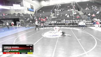 147 lbs Cons. Round 4 - Ashton McIntosh, Westlake vs Ambrose Wandell, Cedar Valley