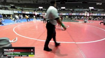 197 lbs Placement (16 Team) - Paul Parise, Muhlenberg vs Mohammed Fofana, Marymount