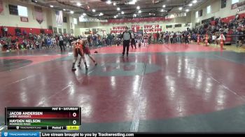 115 lbs Round 4 - Jacob Andersen, Amery Warrior`s vs Hayden Nelson, Moorhead Magic